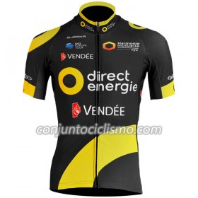 Maillot mangas cortas 2018 Direct Energie N001